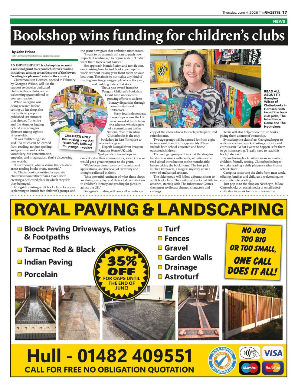 The Holderness & Hornsea Gazette Preview Pages