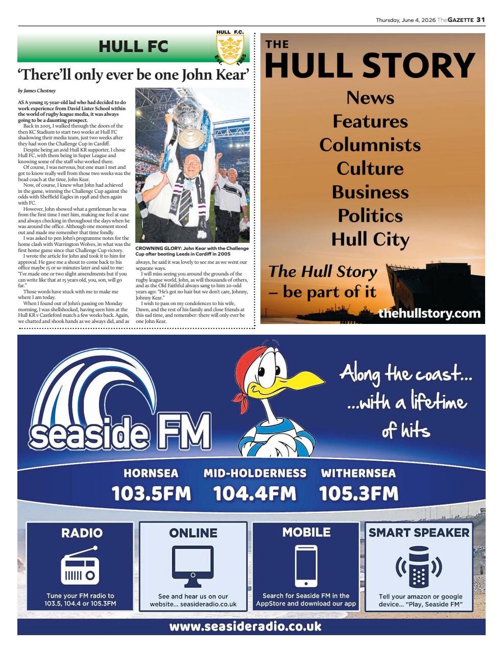 The Holderness & Hornsea Gazette Preview Pages