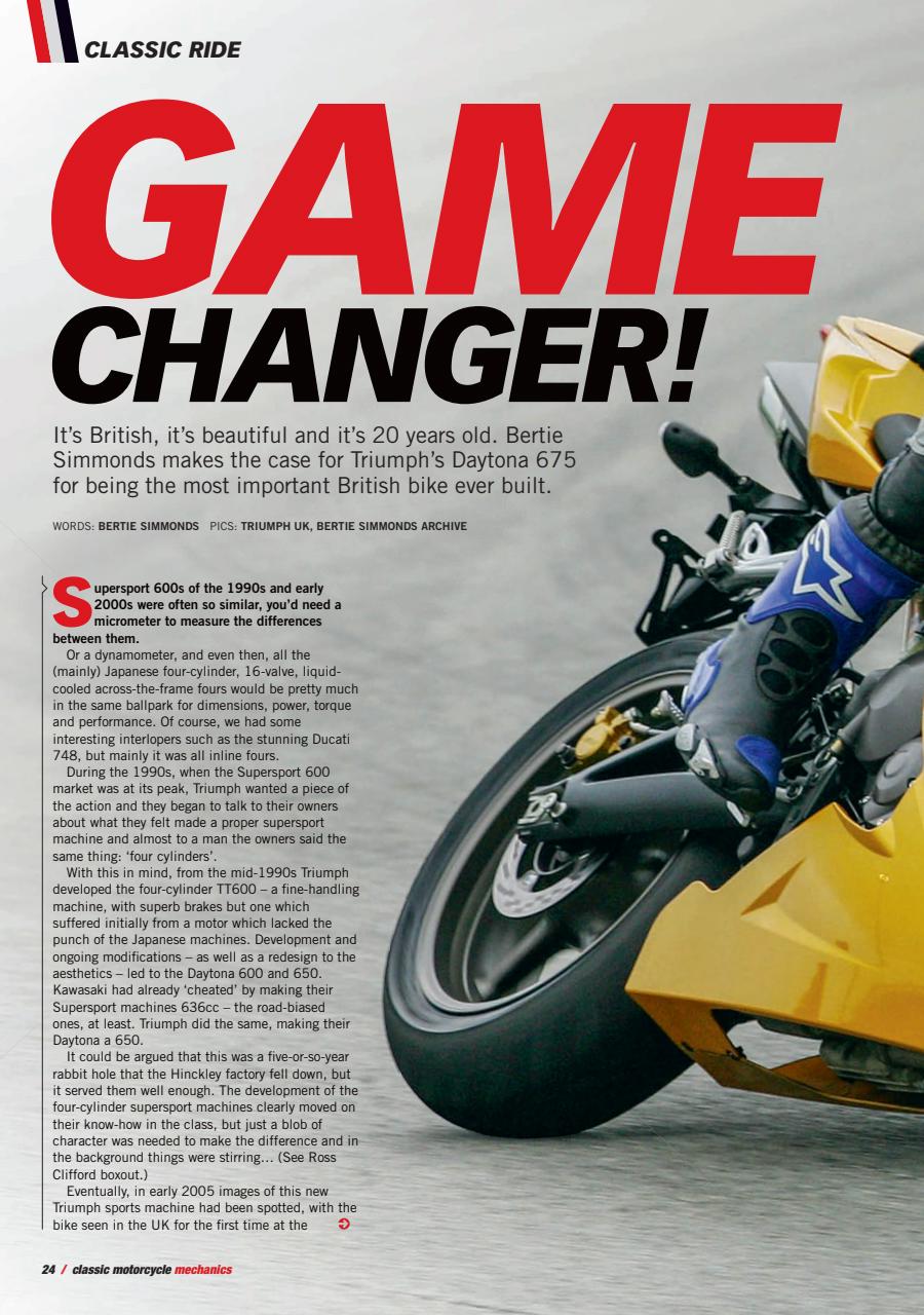 Classic Motorcycle Mechanics Preview Pages