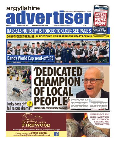 Argyllshire Advertiser issue Friday, June 05, 2026