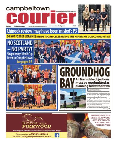 Campbeltown Courier issue Friday, June 05, 2026