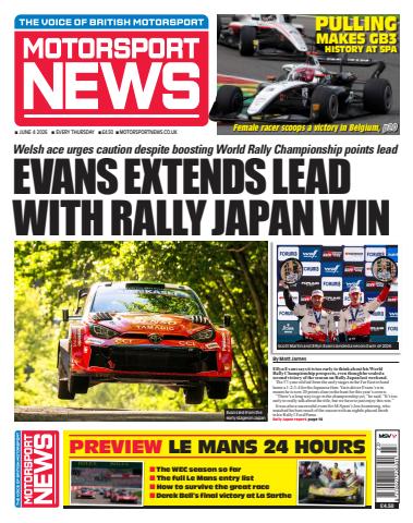 Motorsport News issue 4th June 2026