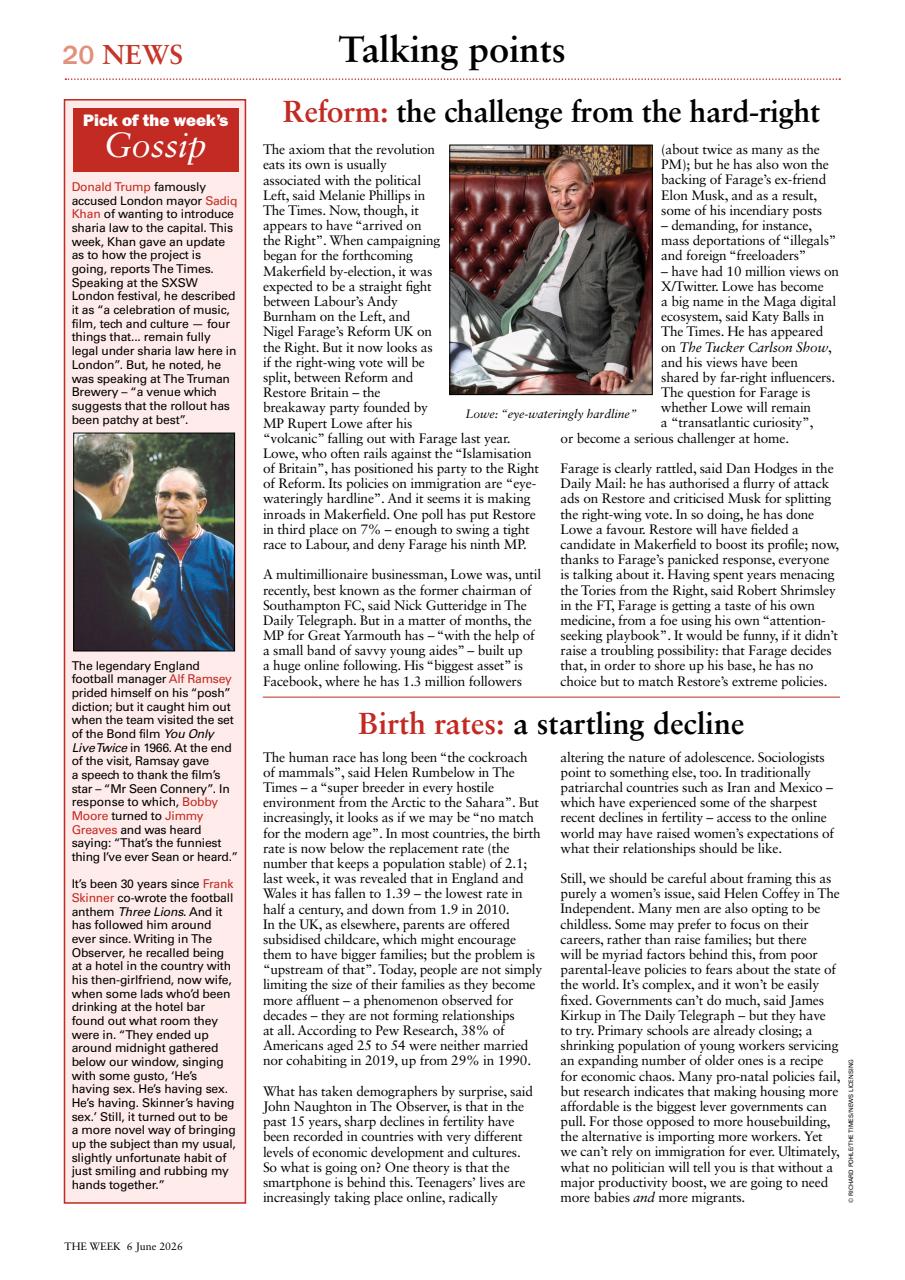 The Week Preview Pages