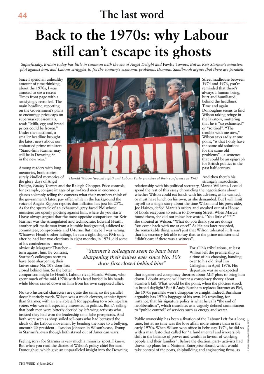 The Week Preview Pages