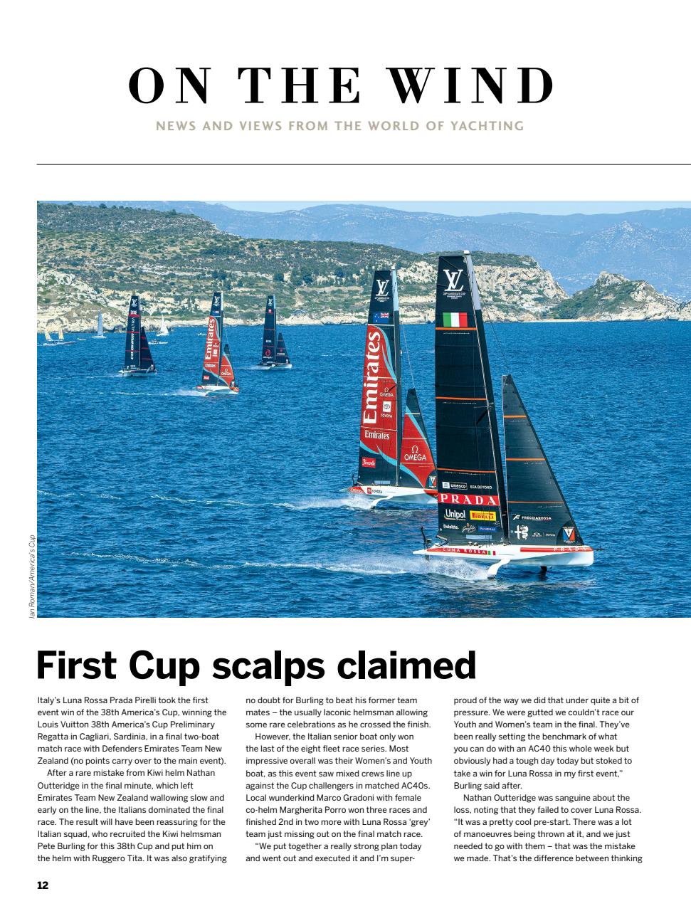 Yachting World Preview Pages