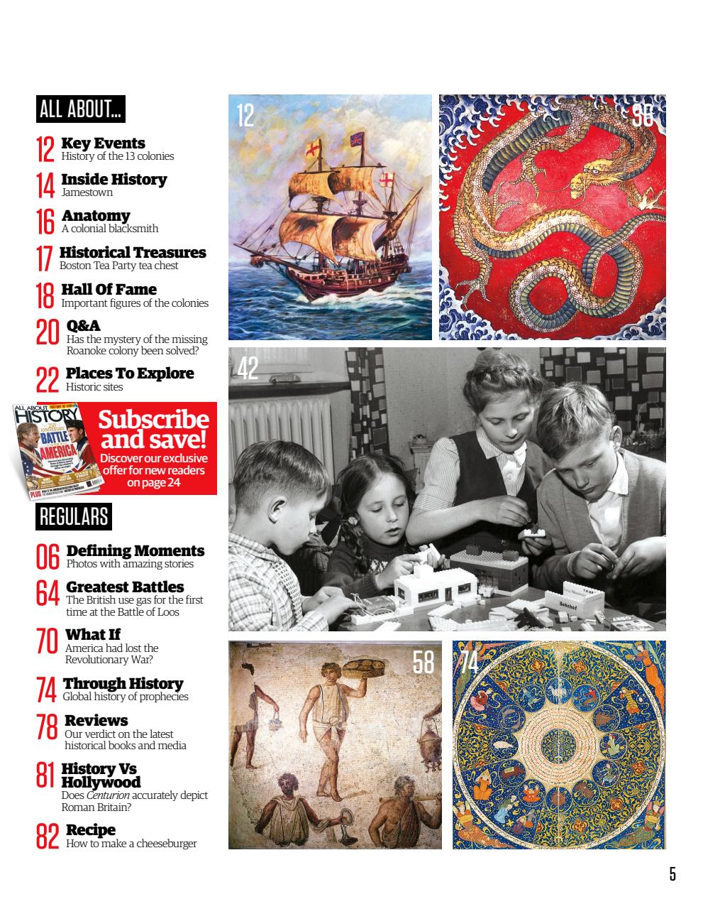 All About History Preview Pages