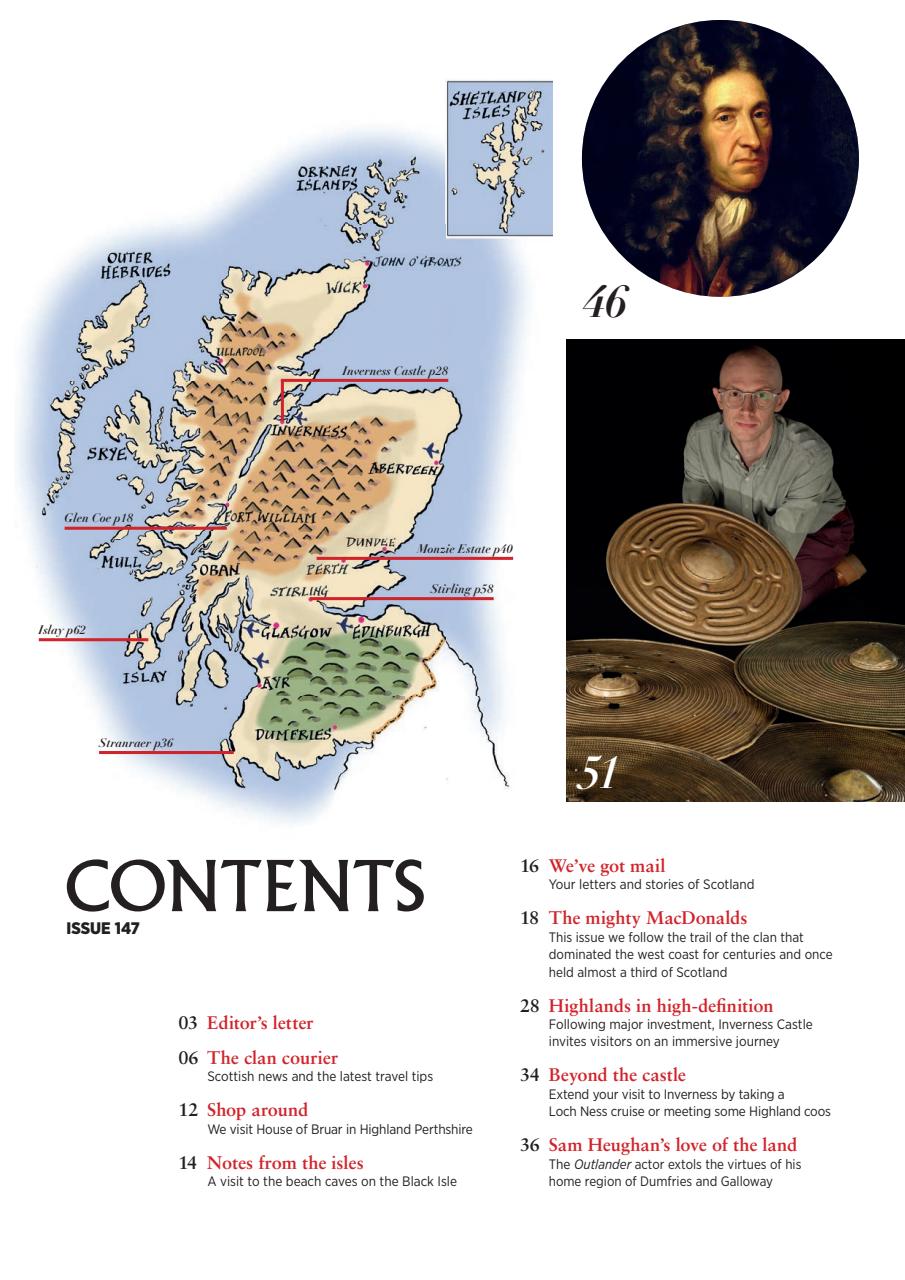 Scotland Magazine Preview Pages