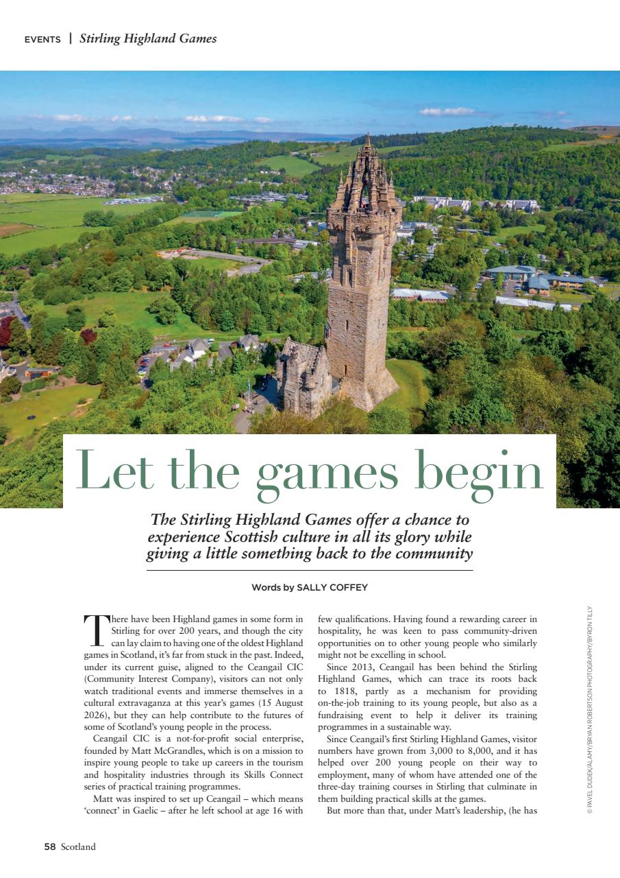 Scotland Magazine Preview Pages