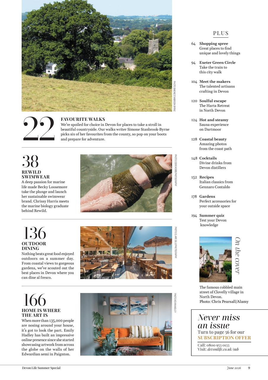Devon Life Preview Pages