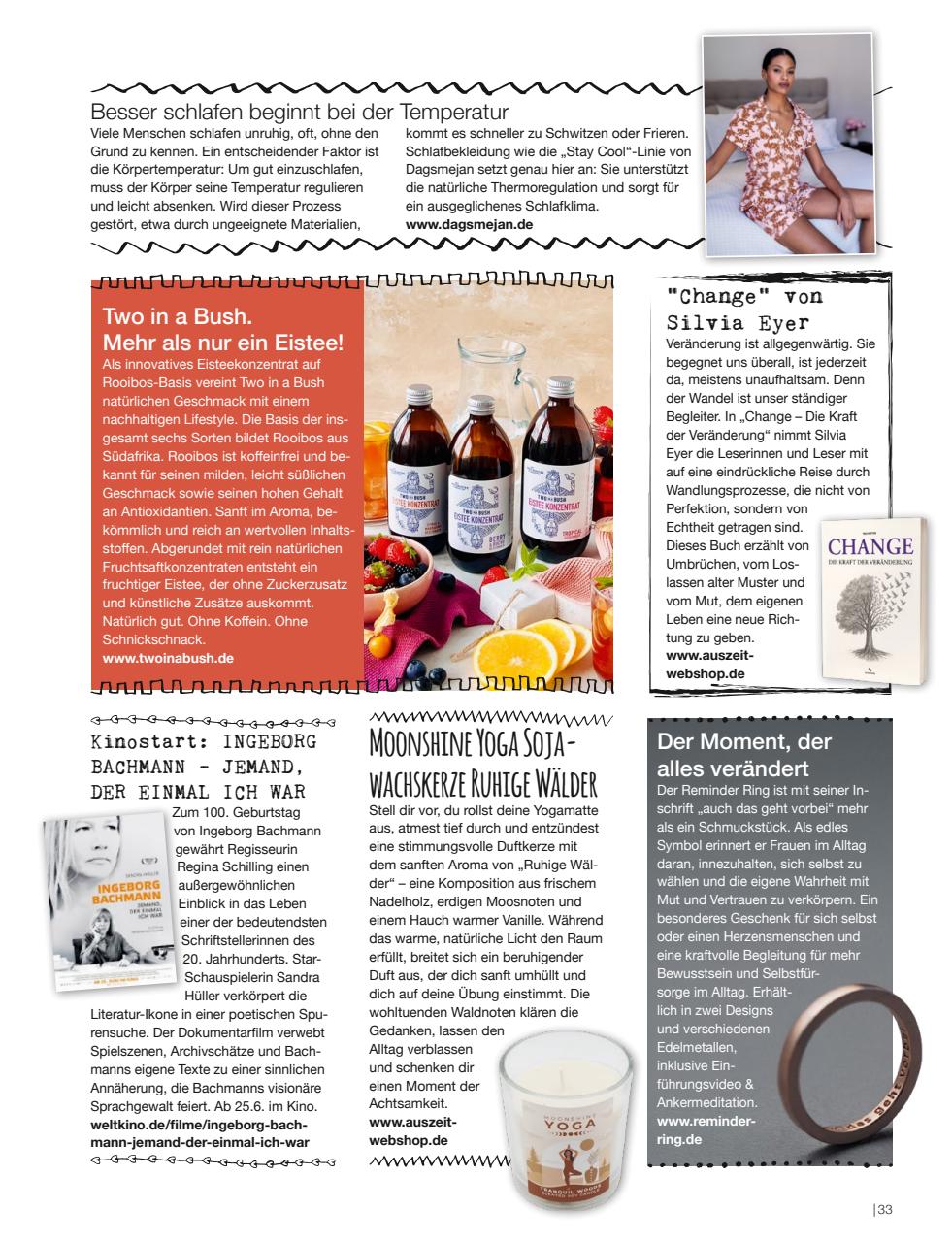 Auszeit Preview Pages