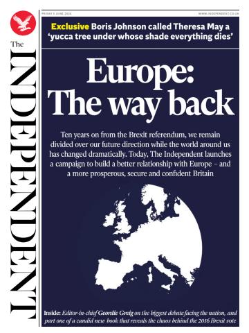 The Independent Daily Edition Newspaper issue Friday, 05 June 2026