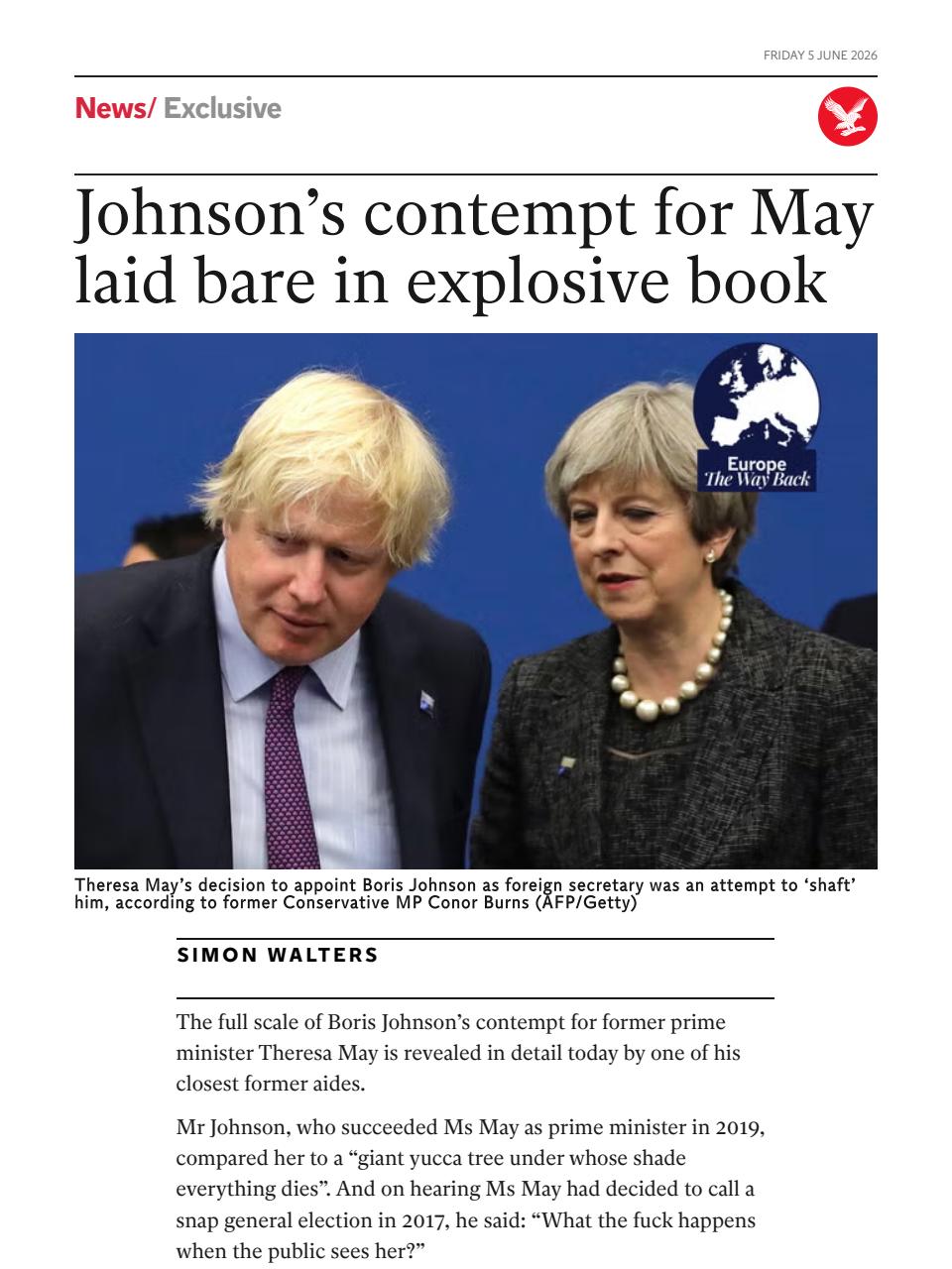 The Independent Daily Edition Newspaper Preview Pages