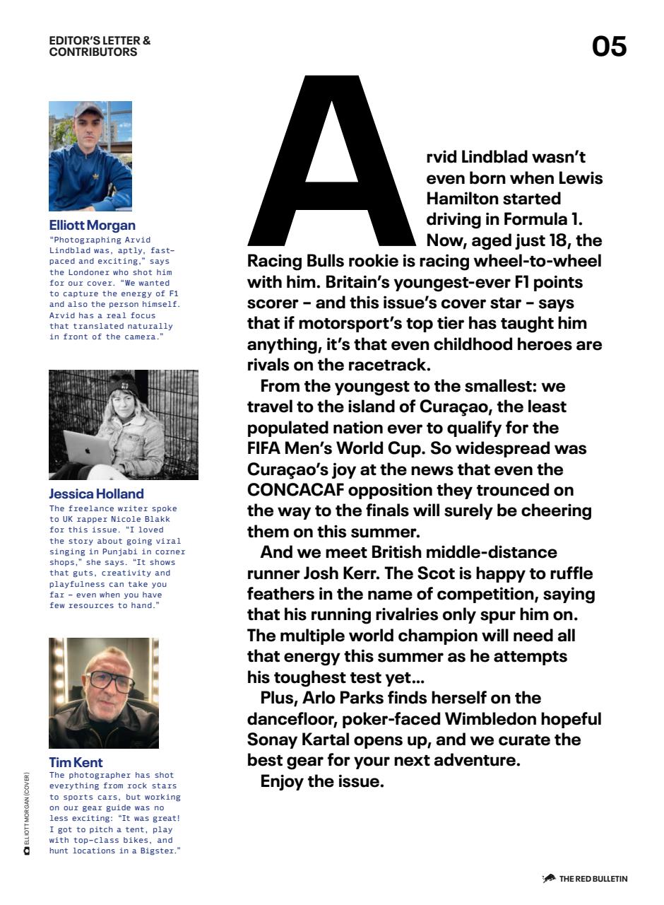 The Red Bulletin UK Edition Preview Pages