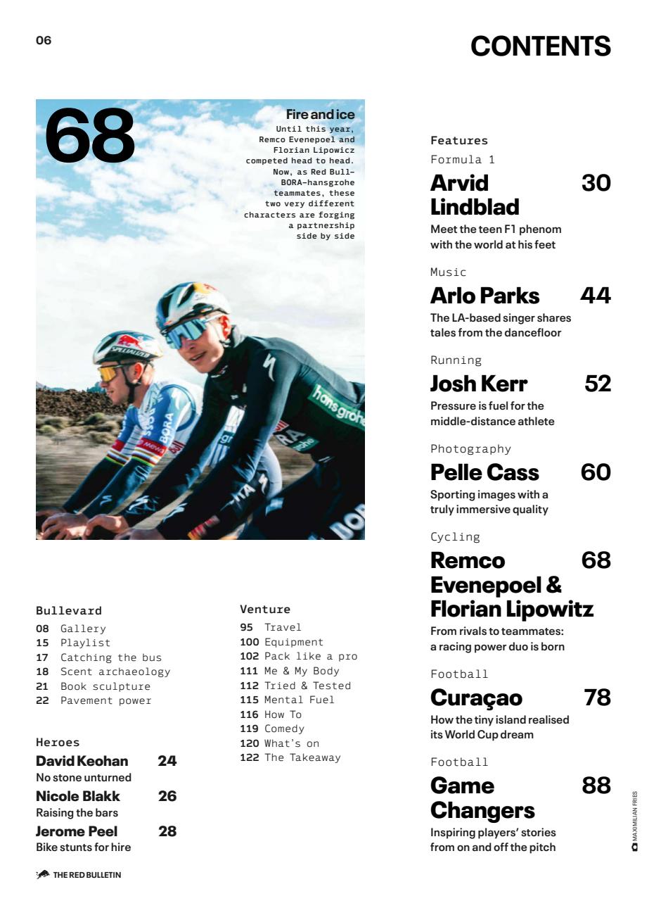 The Red Bulletin UK Edition Preview Pages