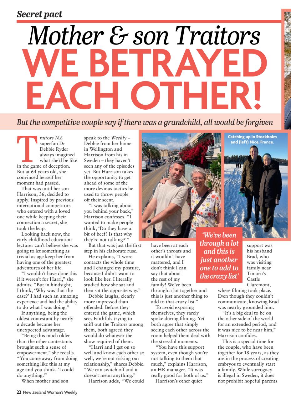 NZ Woman's Weekly Preview Pages