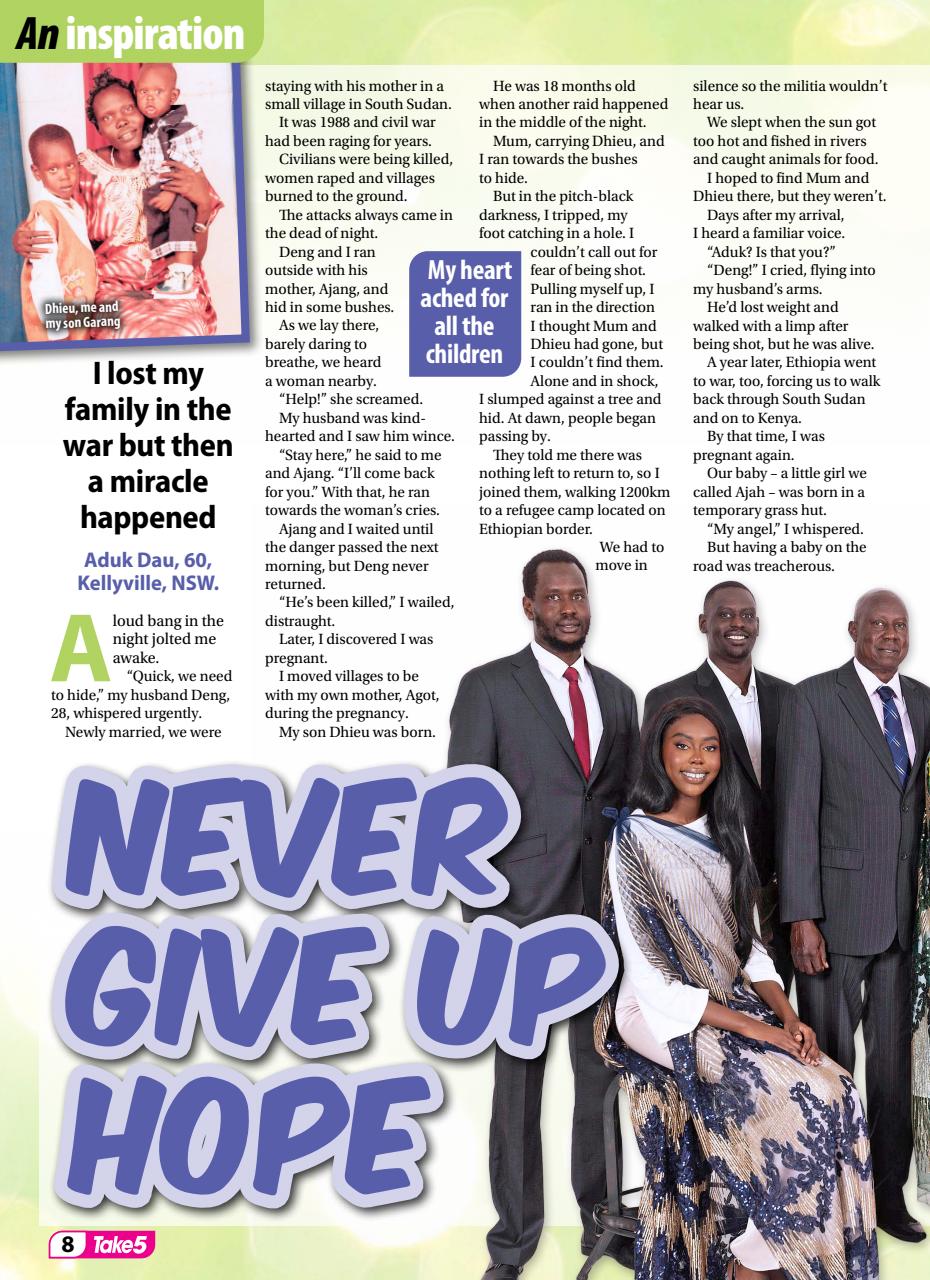 Take 5 Preview Pages