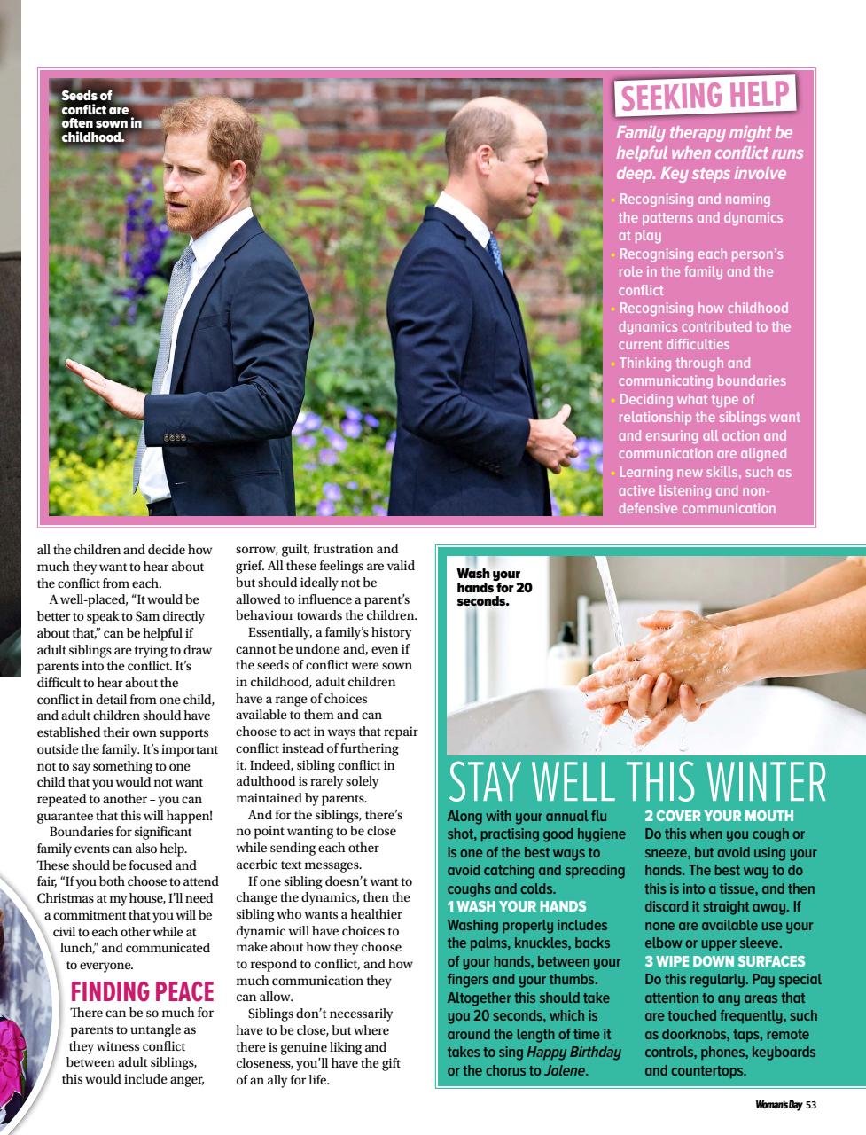 Woman's Day Australia Preview Pages