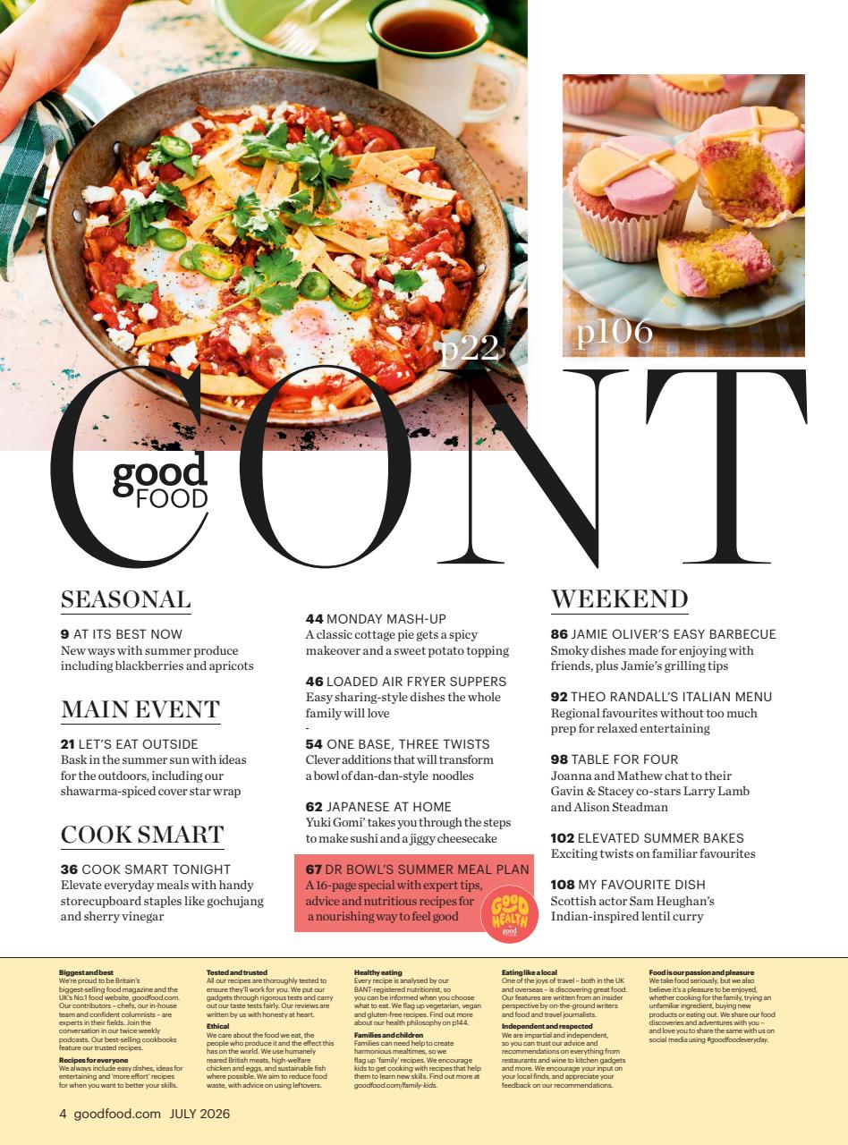 Good Food Magazine Preview Pages