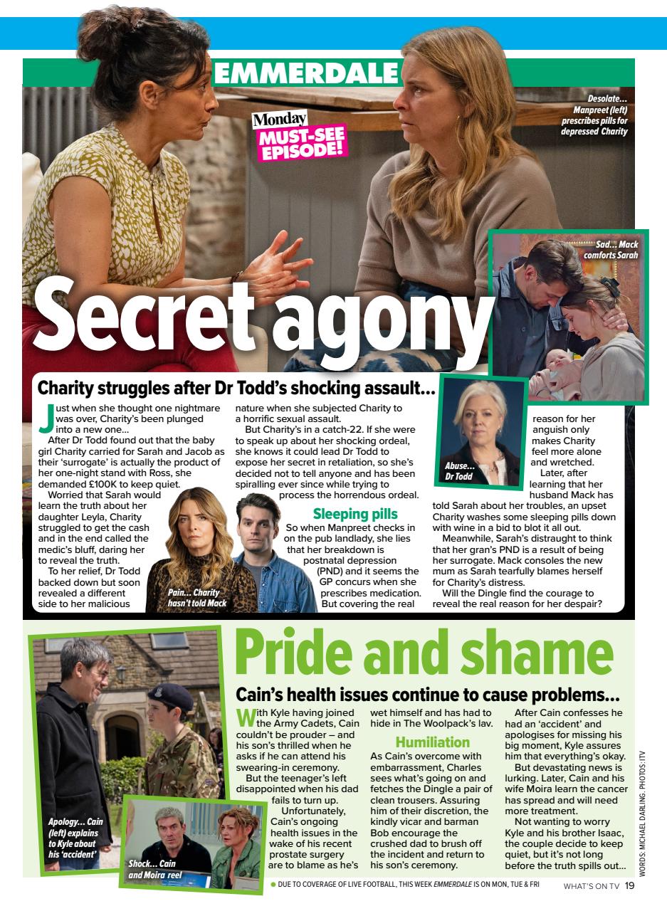 What's on TV Preview Pages
