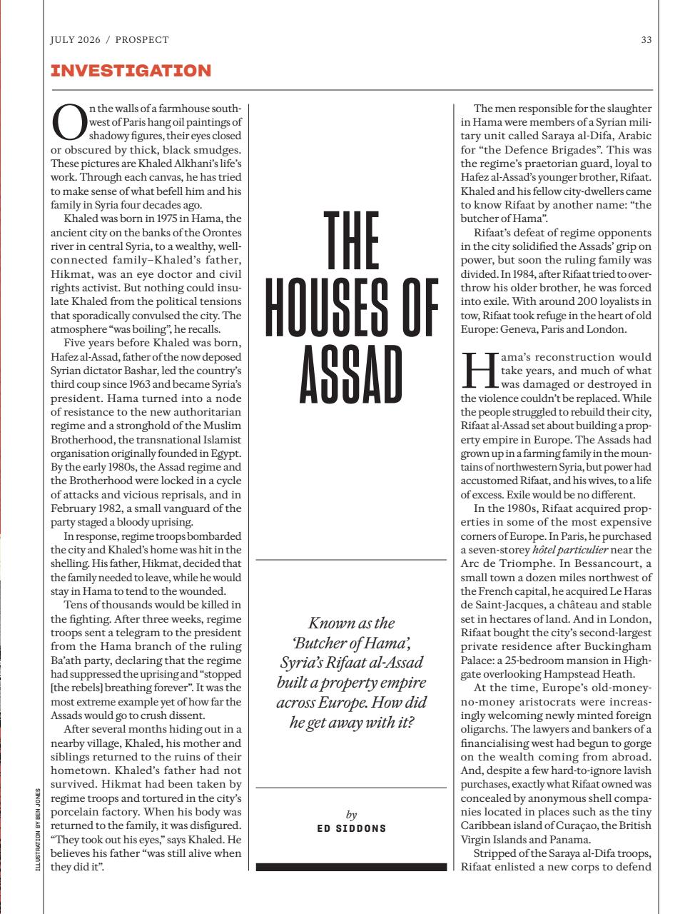 Prospect Magazine Preview Pages