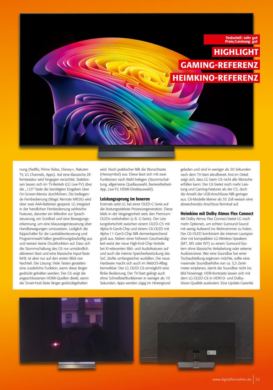 HDTV Preview Pages