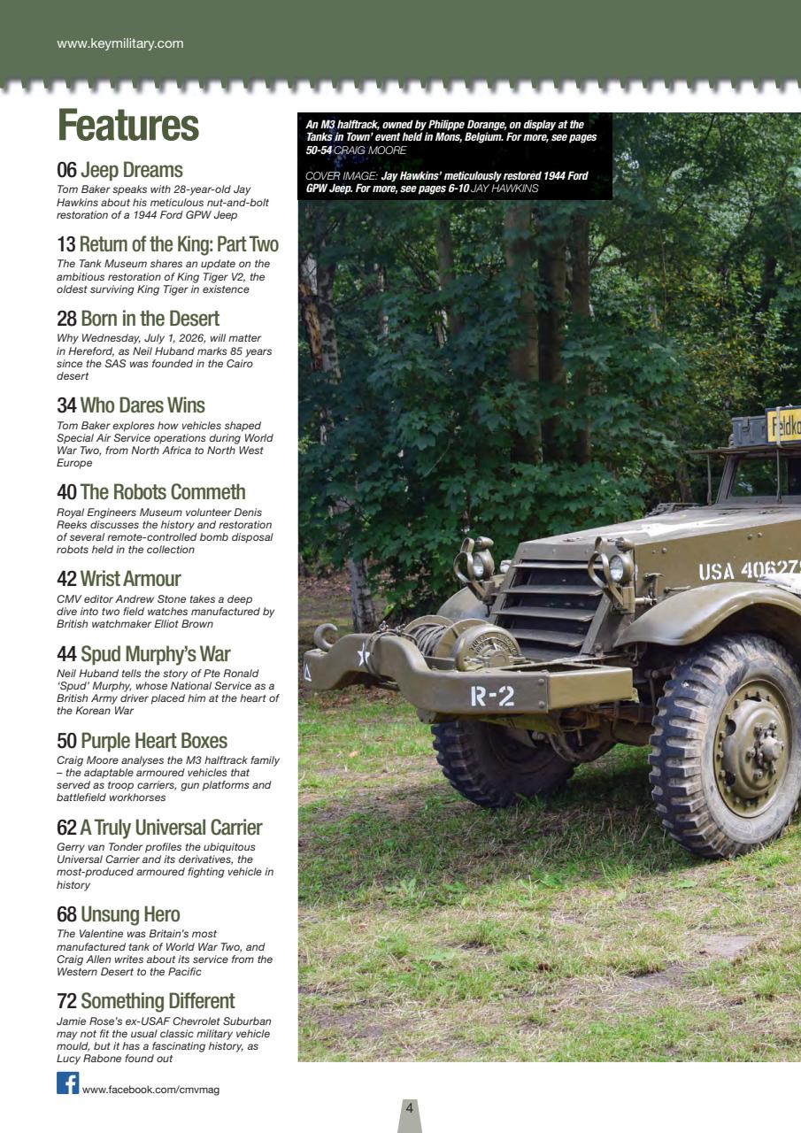 Classic Military Vehicle Preview Pages