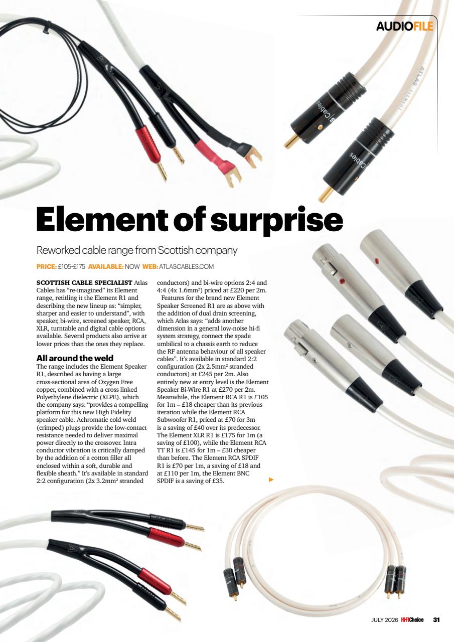 Hi-Fi Choice Preview Pages