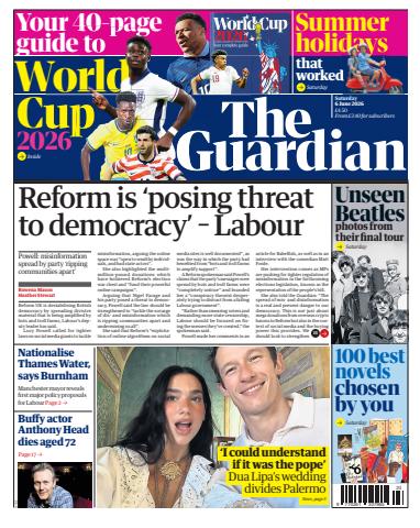 The Guardian Newspaper issue Saturday, 06 June 2026