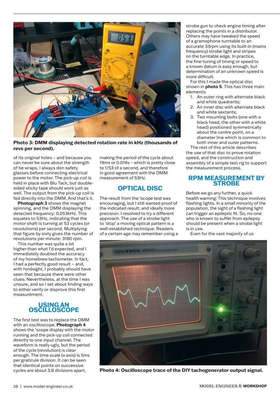 Model Engineer & Workshop Magazine Preview Pages