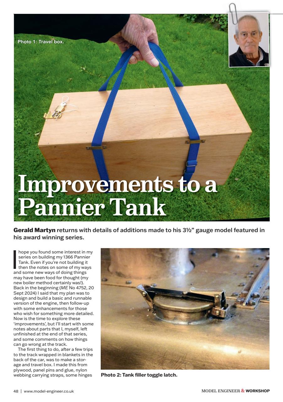 Model Engineer & Workshop Magazine Preview Pages