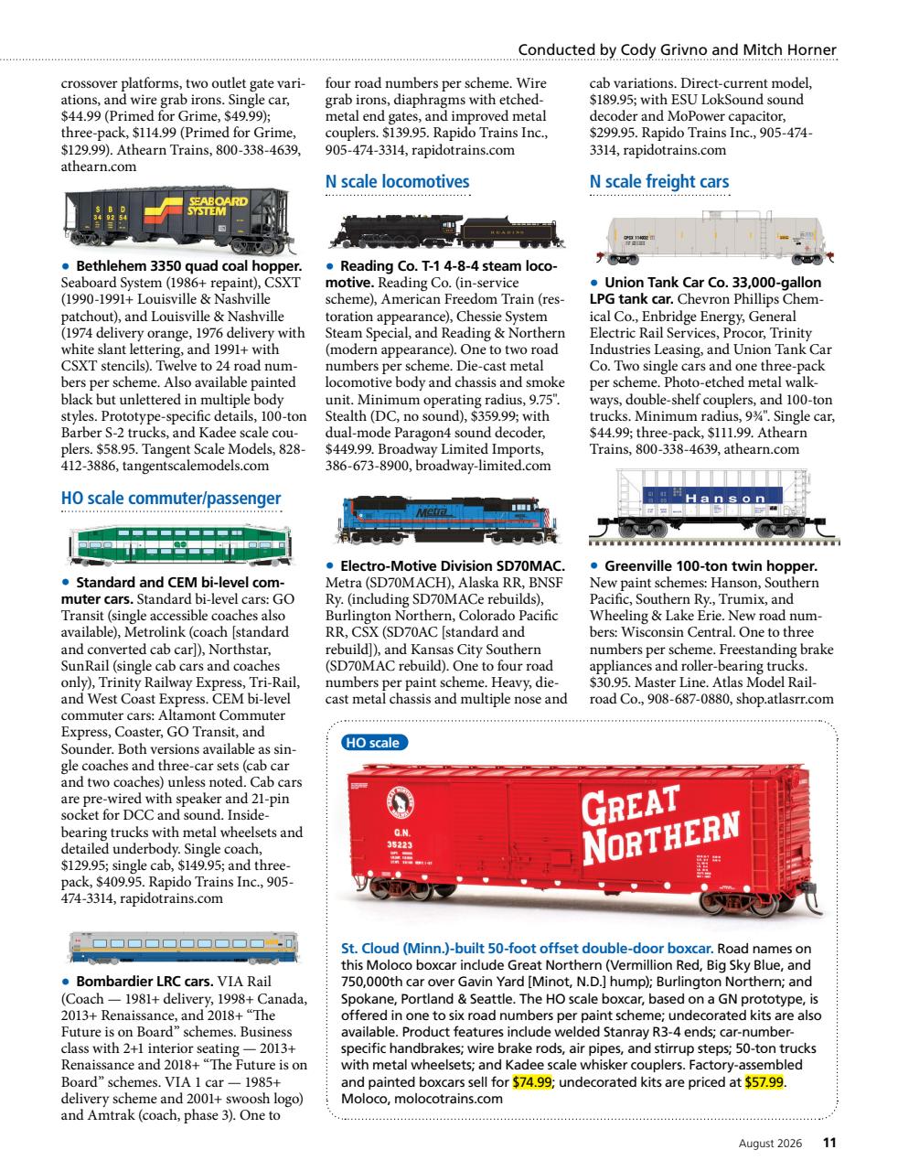 Model Railroader Preview Pages
