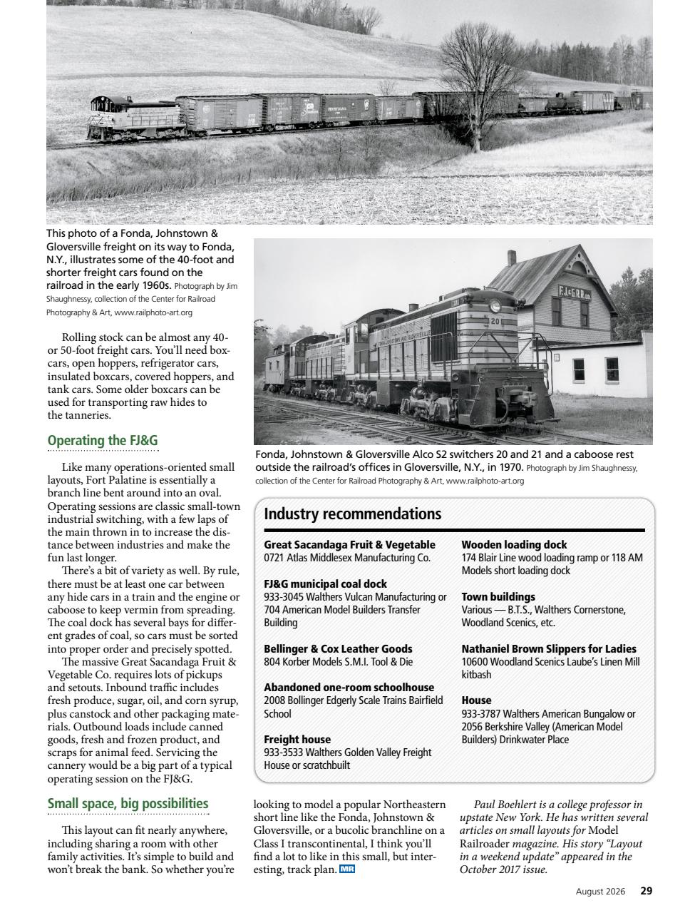 Model Railroader Preview Pages