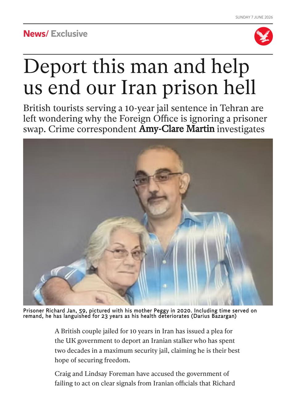 The Independent Daily Edition Newspaper Preview Pages