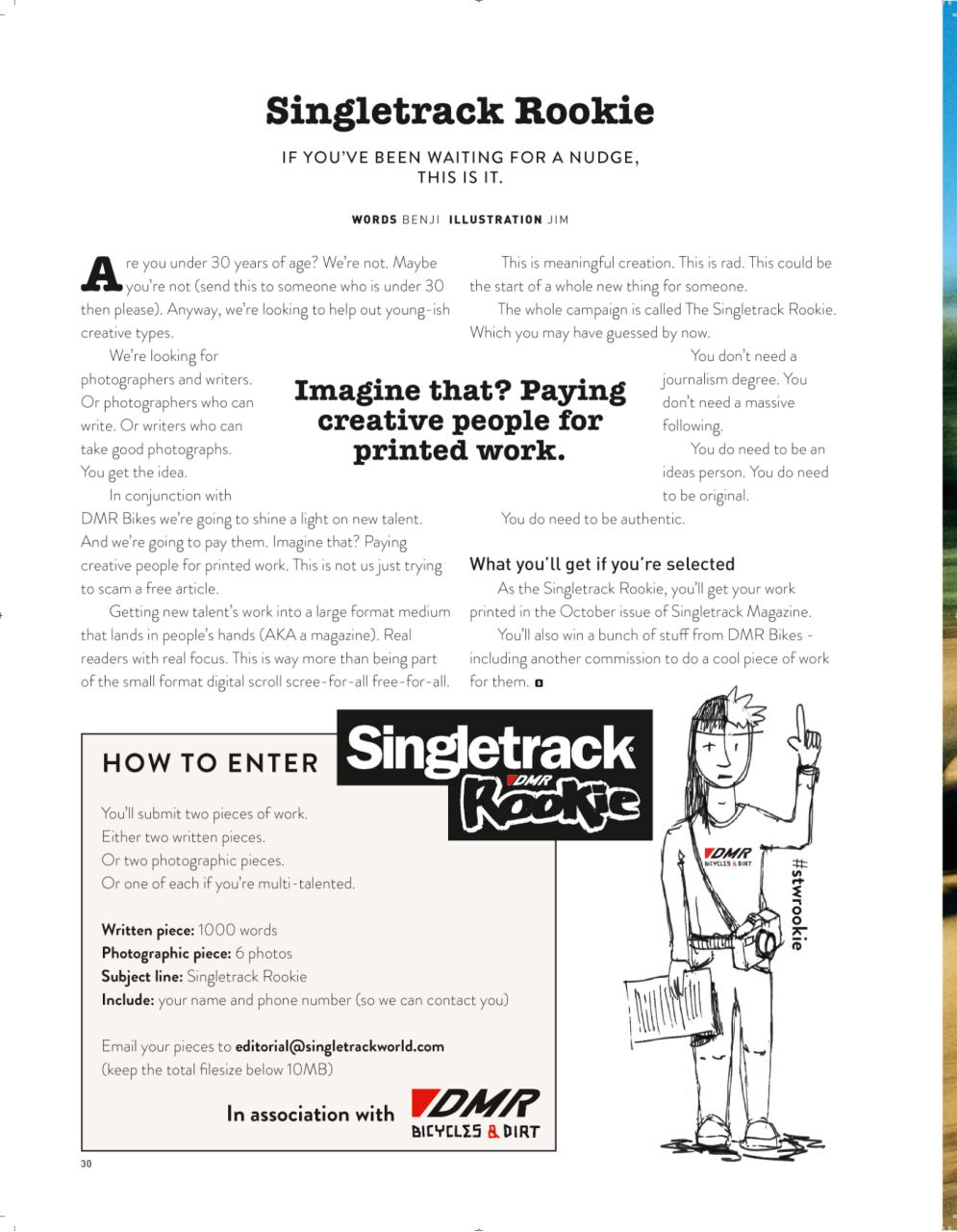 Singletrack Preview Pages