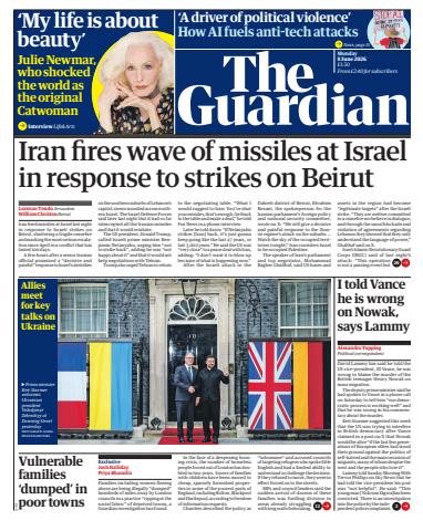 The Guardian Newspaper issue Monday, 08 June 2026