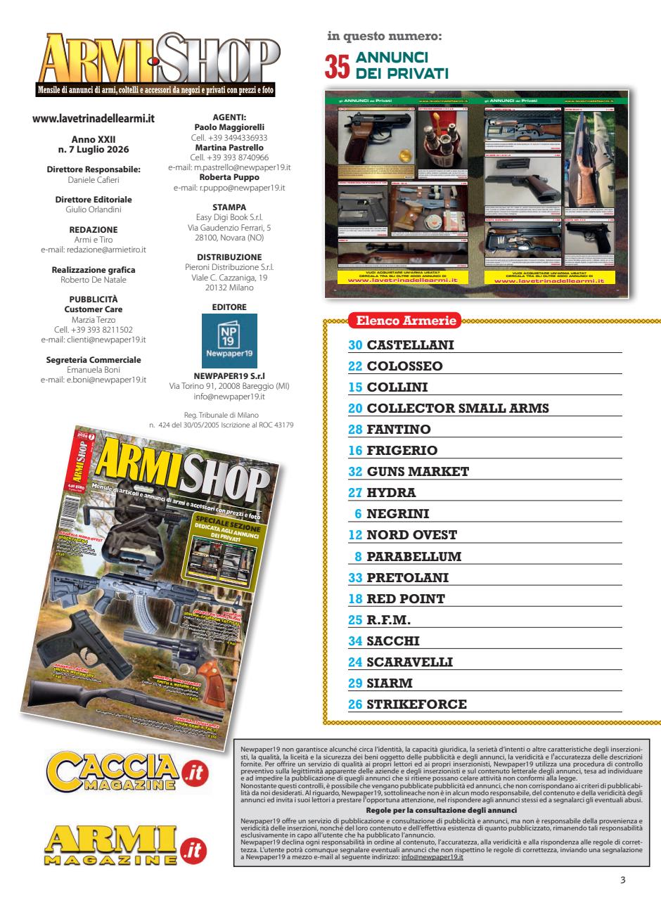 ARMI SHOP Preview Pages