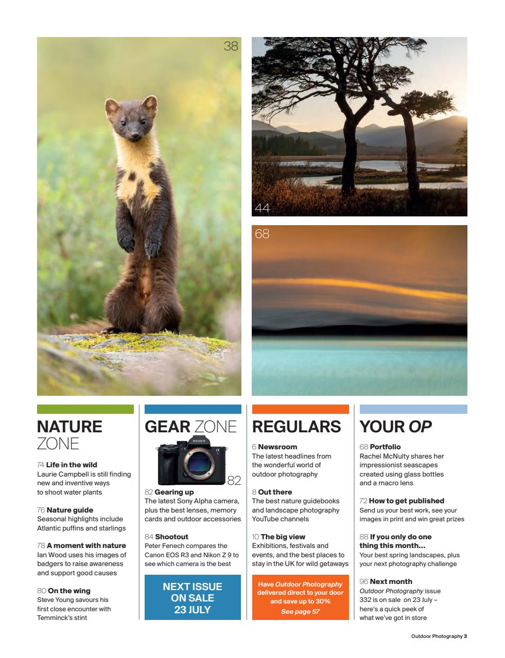 Outdoor Photography Preview Pages