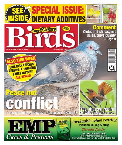 Cage & Aviary Birds issue 10th June 2026