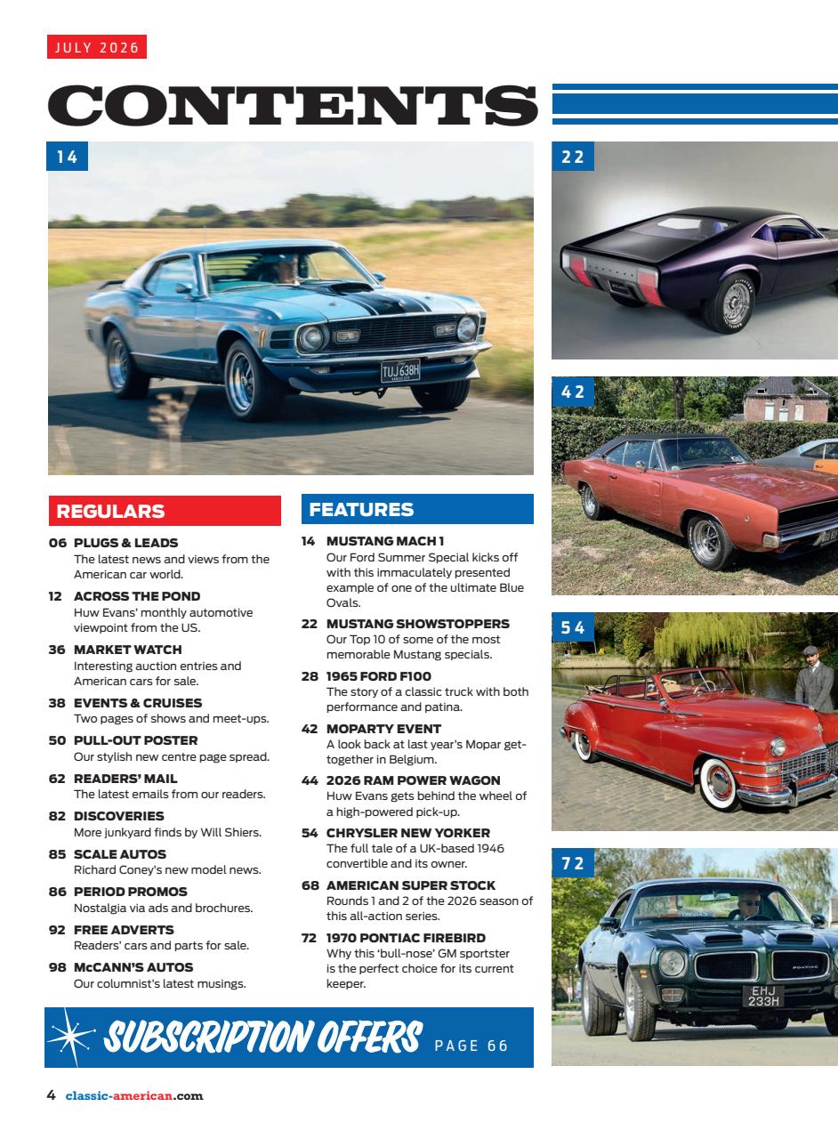 Classic American Magazine Preview Pages