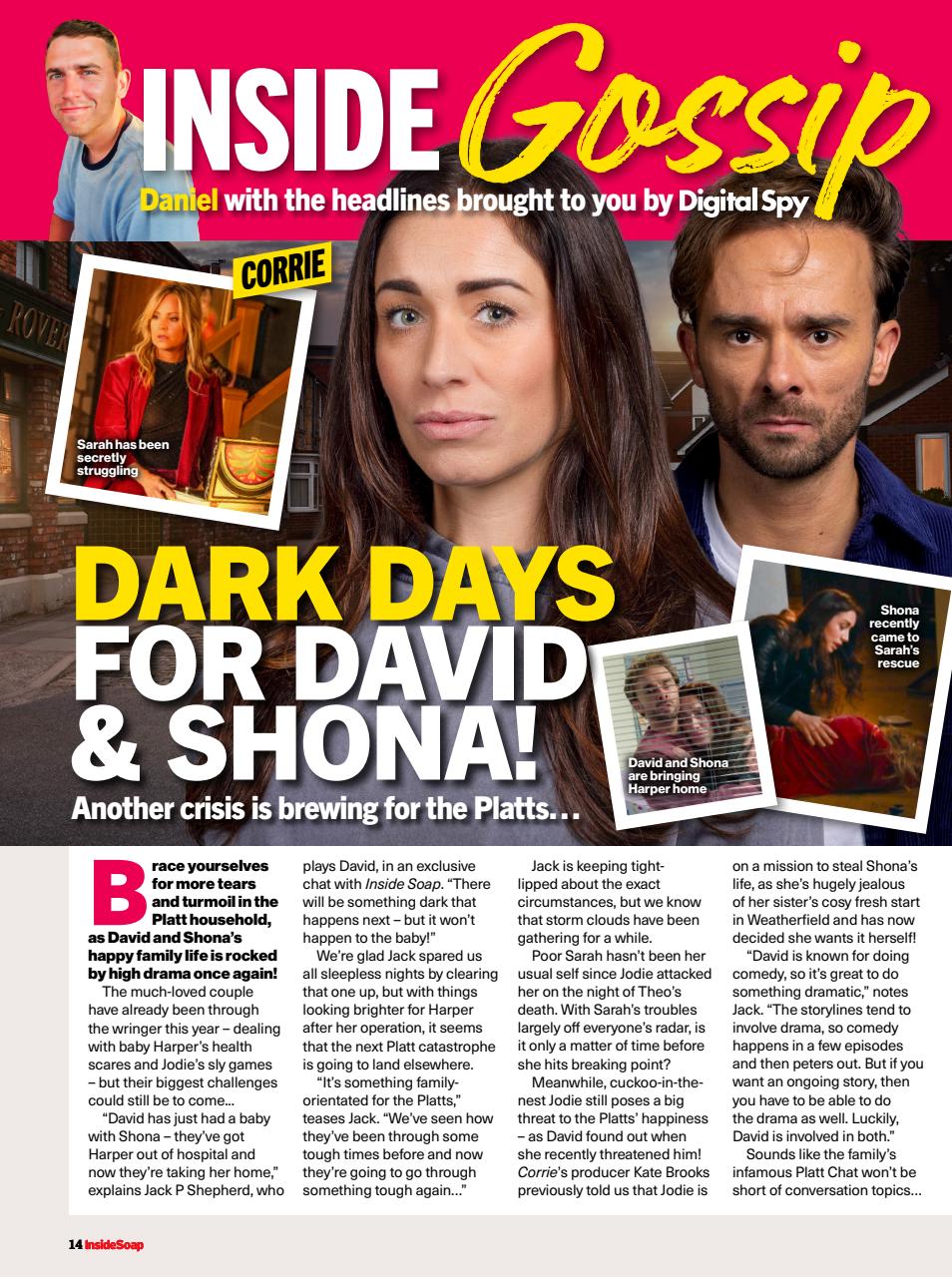 Inside Soap Preview Pages