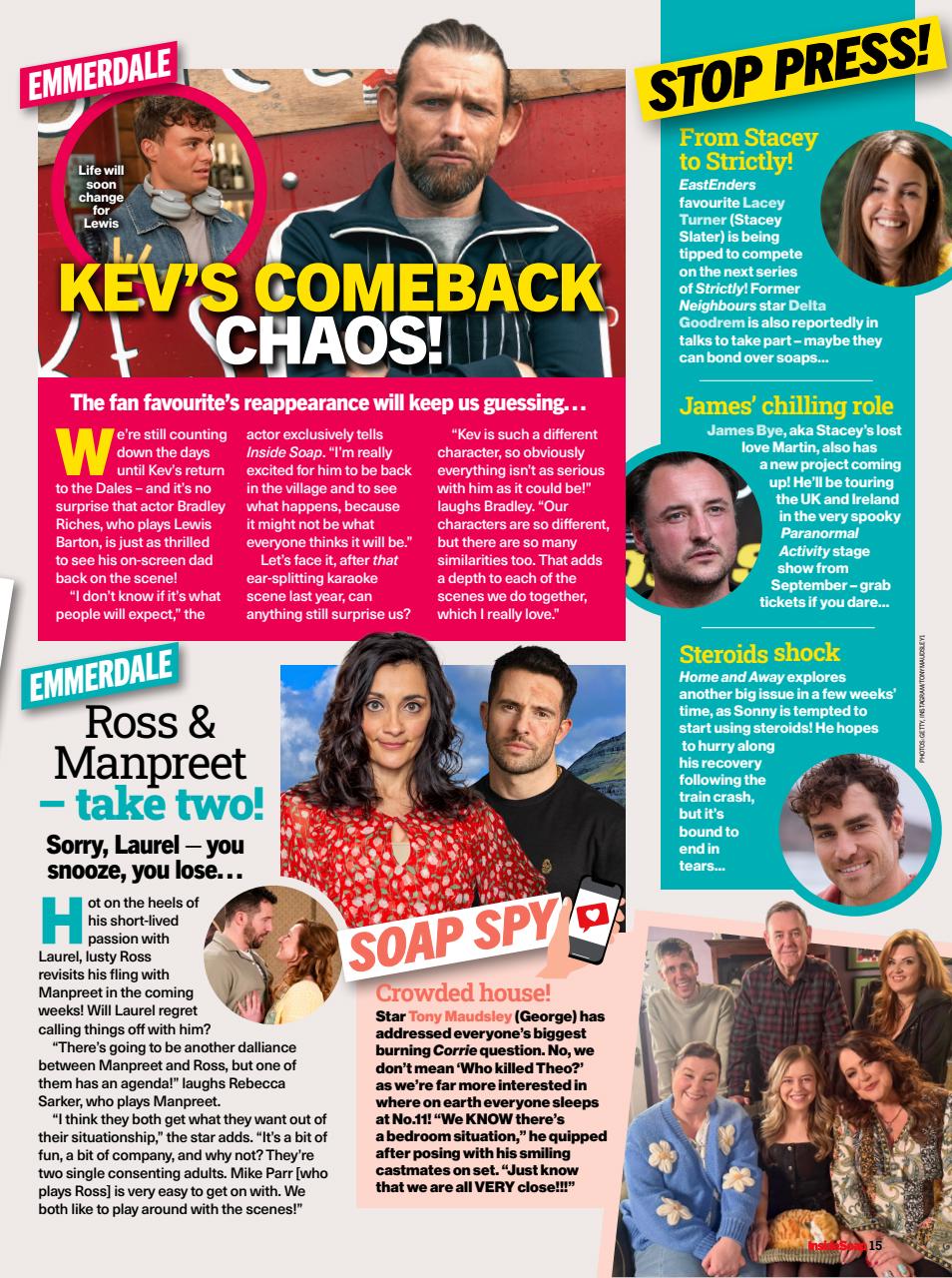 Inside Soap Preview Pages