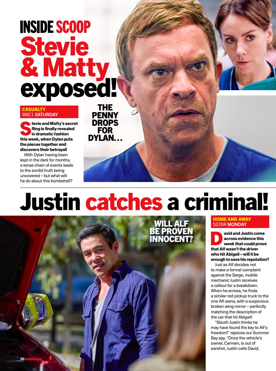 Inside Soap Preview Pages