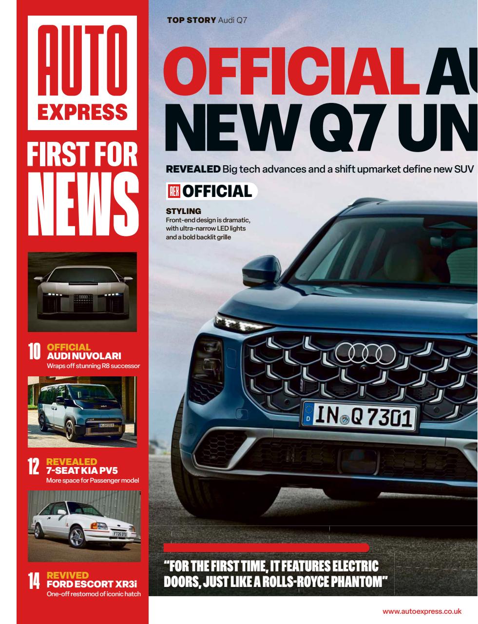 Auto Express Preview Pages