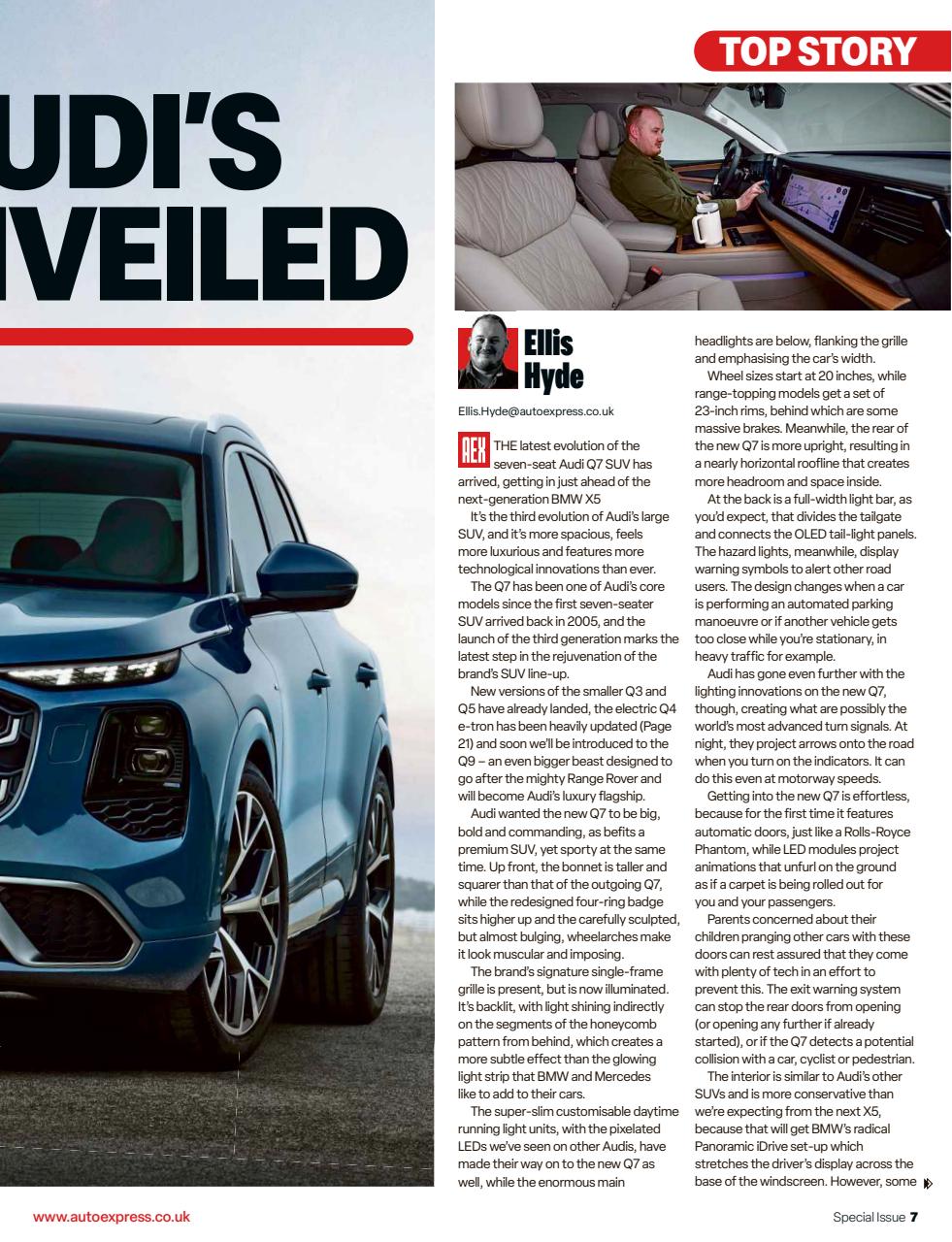 Auto Express Preview Pages