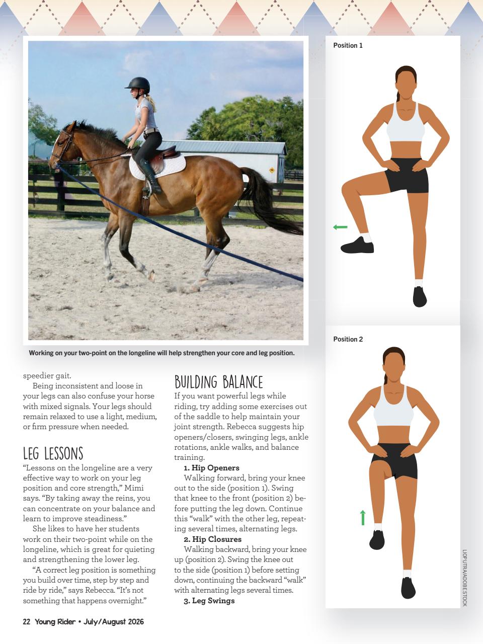 Young Rider Magazine Preview Pages