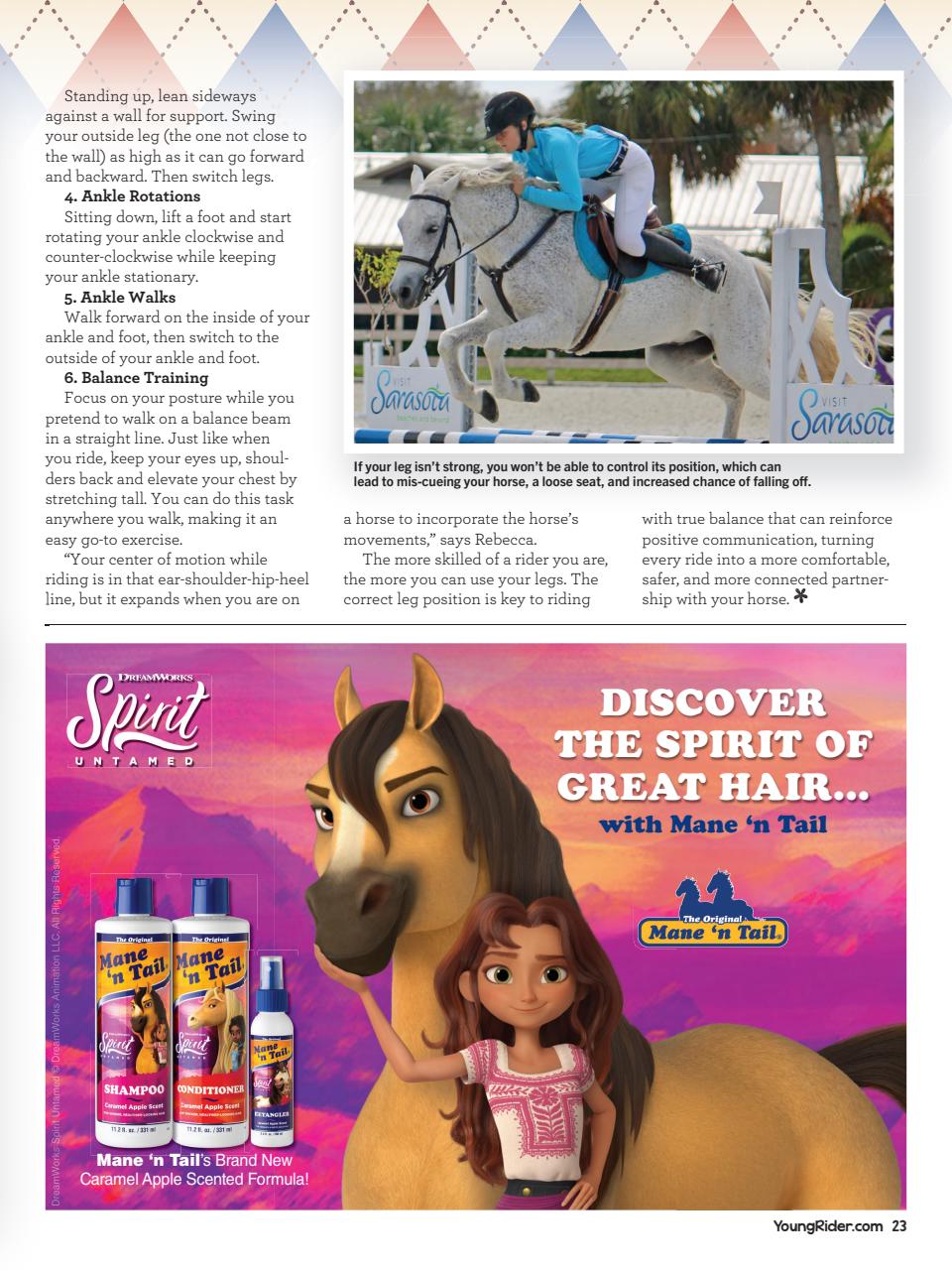 Young Rider Magazine Preview Pages
