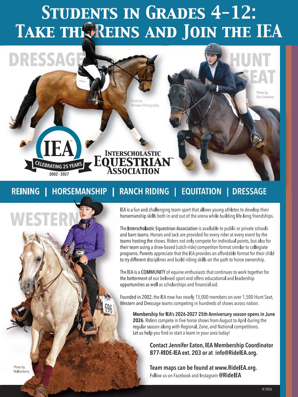Young Rider Magazine Preview Pages