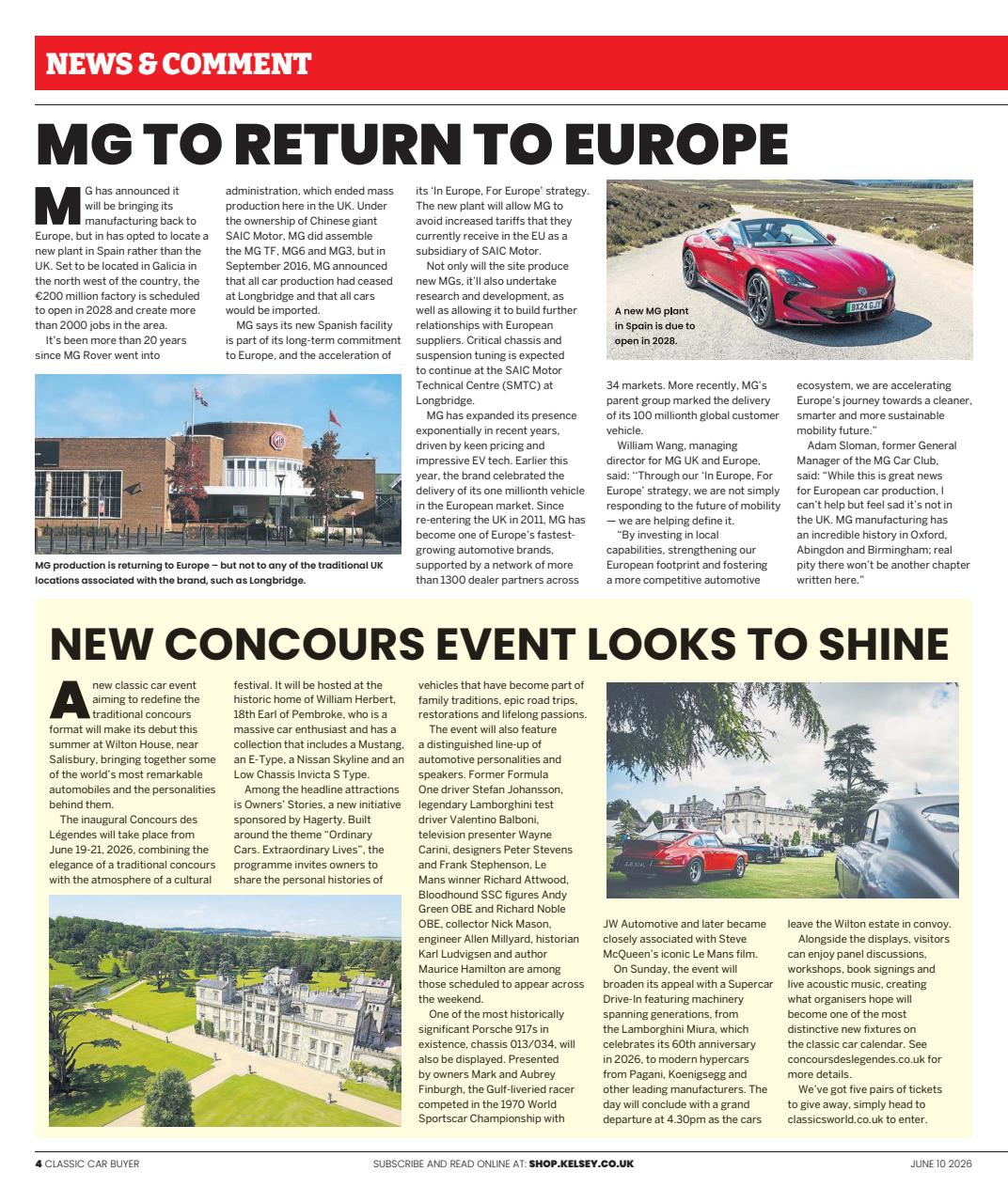 Classic Car Buyer Preview Pages