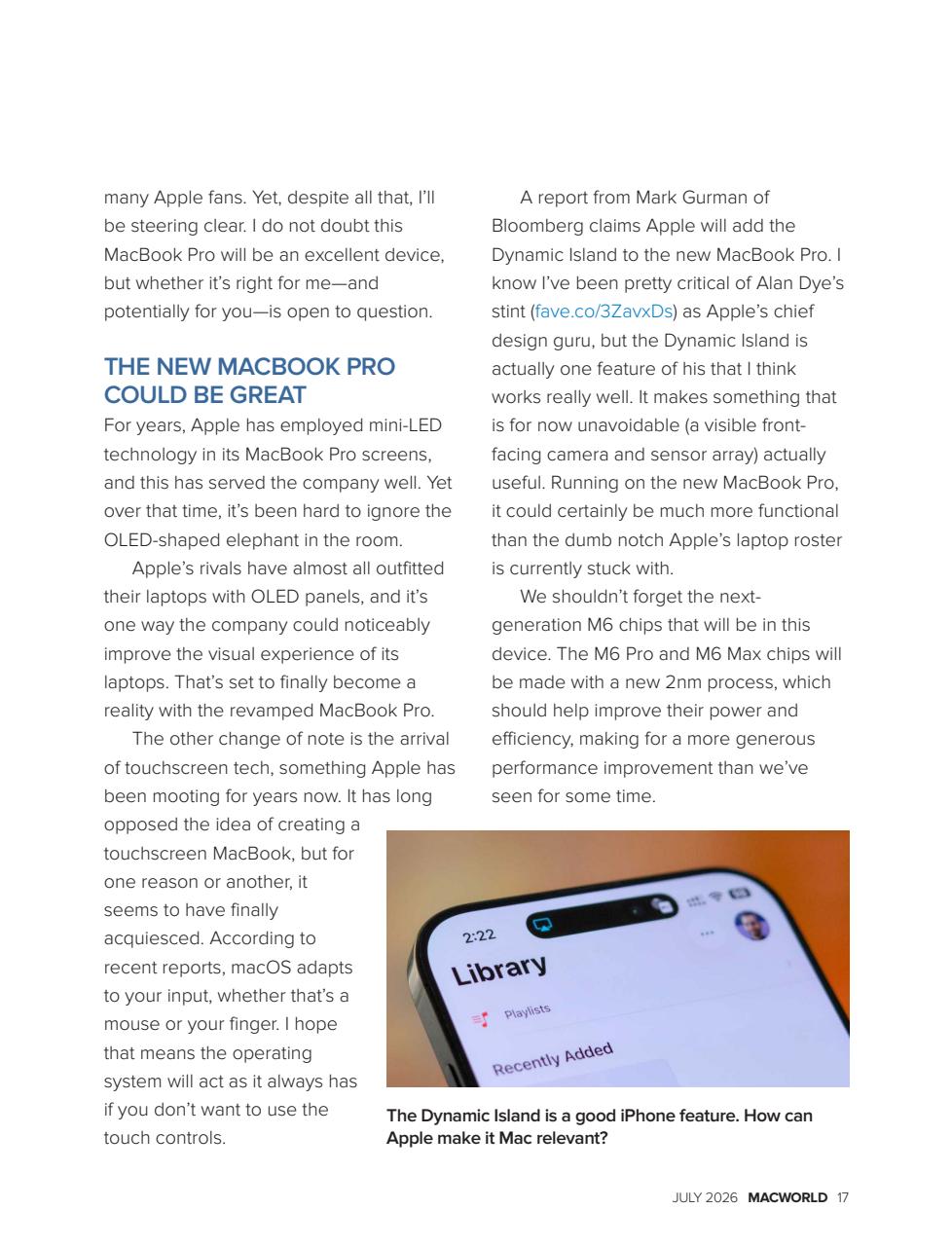 Macworld Preview Pages