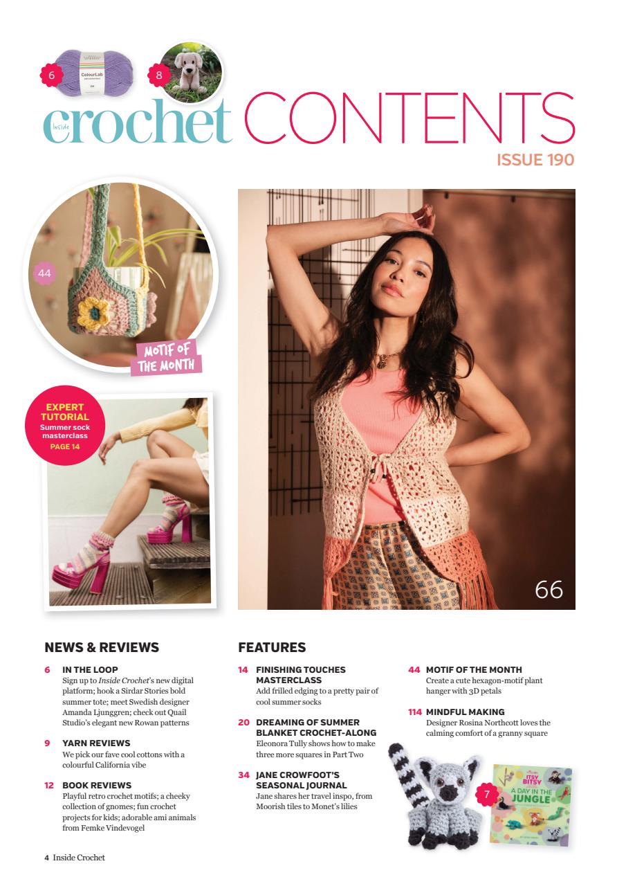 Inside Crochet Preview Pages